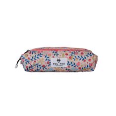 Trousse rectangulaire Happy Blush - 2 compartiments - Rose - Pol Fox