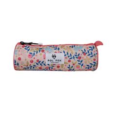 Trousse ronde Happy Blush - 1 compartiment - Rose - Pol Fox