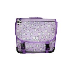 Cartable réversible 38 cm Hello - 2 compartiments - Violet - Pol Fox