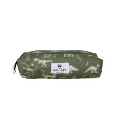 Trousse rectangulaire Jurassic - 2 compartiments - Vert - Pol Fox