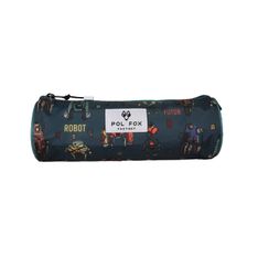 Trousse ronde Robot - 1 compartiment - Marine - Pol Fox