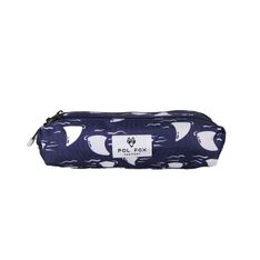 Trousse rectangulaire Shark - 2 compartiments - Marine - Pol Fox