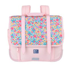 Gibeciere oxford flowers cm - 2 compartiments - Hamelin