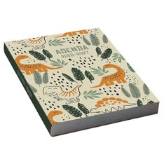 Agenda scolaire journalier 12 x 17 cm - couverture souple - motif préhistoire