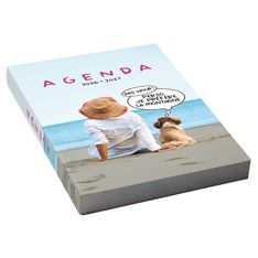 Agenda scolaire journalier 12 x 17 cm - couverture souple - motif animaux humours