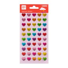 Pegatinas Corazones Rainbow