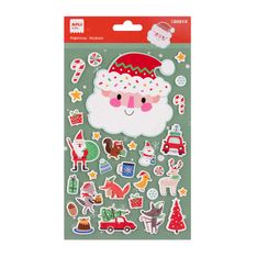 Pegatinas Navidad - Papa Noel Foam