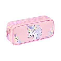 Trousse Floral Unicorn - 2 compartiments - Viquel