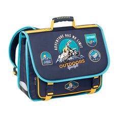 Cartable Wilderness 38 cm - 2 compartiments - Viquel