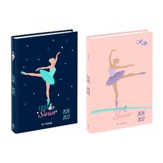Agenda Little Swan - 1 jour par page - 12 x 17 cm - Viquel