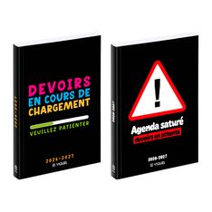 Agenda Warning - 1 jour par page - 12 x 17 cm - Viquel