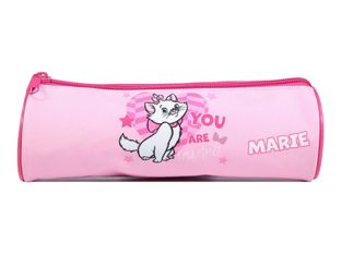 Bagtrotter Marie - Trousse - rond - polyester - rose - Disney The Aristocats