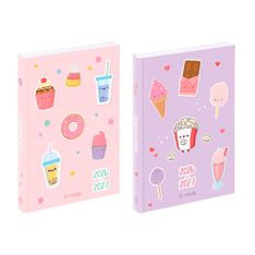 Agenda Friandise - 1 jour par page - 12 x 17 cm - Viquel