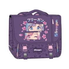Freegun - Cartable 38cm - Manga Girl