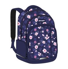 Freegun - Sac A Dos 2 Compartiments - Blue Flower