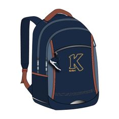Kickers - Sac A Dos 2 Compartiments - Boy Heritage