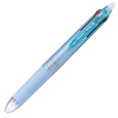 PILOT Frixion Ball 4 Colors – Stylo 4 couleurs effaçable dégradé bleu – Pointe fine 0,5 mm