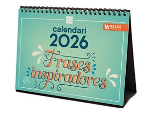 Finocam - Calendario - escritorio - 2026 - inspirational phrases - un mes vista - S - 210 x 150 mm - fecha