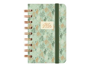 Finocam You - Agenda - 2026 - semana vista - encuadernado de alambre - E3 - 79 x 127 mm - wheat - cartón