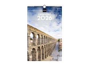 Finocam - Calendario - pared - 2026 - charming cities - un mes vista - 250 x 400 mm - fecha