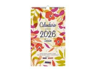 Calendario pared anual Talkual Basic 2026 - 210x360