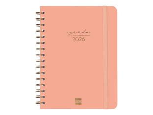 Agenda anual espiral Trendy Alma E10 SVH Coral - Català