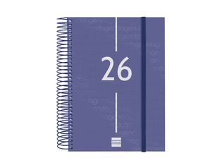 Agenda anual Basics Year E10 1DP 2026 Blau - Català