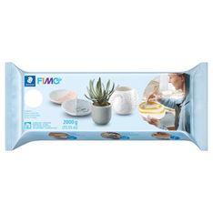 Pâte Fimo Air - 2000 g - blanc