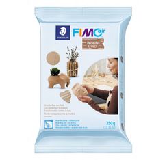 Pâte Fimo Air - 350 g - effet bois