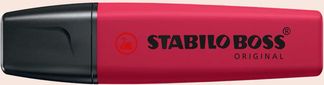 STABILO BOSS ORIGINAL NatureCOLORS Wild Flowers – Surligneur – rouge dahlia
