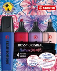 STABILO BOSS ORIGINAL – Surligneur NatureCOLORS Wildflower Edition