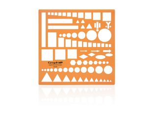 GRAPH'IT Gabarit NATO - Pochoir - geometric shapes