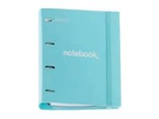 Miquelrius Emotions - Archivador de anillas con recambio - para A4 (210 x 297 mm) - celeste