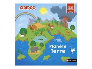 Kididoc - Planète terre - 100% animé - dès 5 ans - livre d'images / d'activités