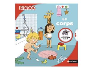 Le corps - Livre animé Kididoc - Dès 4 ans