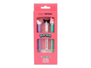 Mr. Wonderful Bo-Bo Collection - Set 3 Boligrafo borrable - hello kitty - azul, rosa, verde 