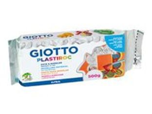 GIOTTO Plastiroc - Pâte à modeler - 500 g - blanc