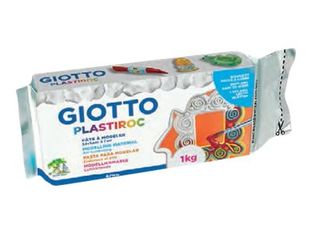 GIOTTO Plastiroc - Pâte à modeler - blanc