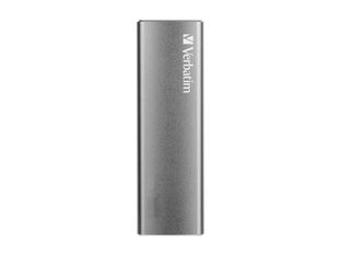 Verbatim Vx500 - Disque dur externe SSD - 1 To - USB 3.2 Gen 2 (USB-C connecteur) - gris sidéral