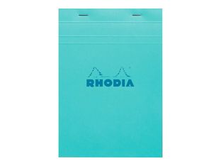 RHODIA - Bloc note - A5 (148 x 210 mm) - 80 feuilles / 160 pages - petits carreaux - couvertures aux couleurs assorties 