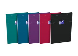 Oxford bloc smart A5 - 5x5 ( petits carreaux ) - 160 pages - Disponible différents coloris