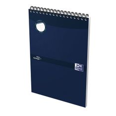 Oxford bloc task manager planner jour - Reliure intégrale - Format A5 - 140 pages - Bleu marine