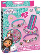 Kit bracelets Gabby et la maison magique - 3 bracelets et 18 charms