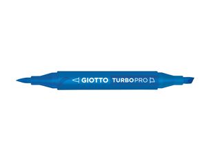 Giotto - Feutre double pointe bleu outremer