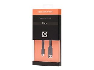 D2 Diffusion - Câble USB - USB (M) pour mini USB type B (M) - USB 2.0 - 1.5 m