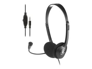 NGS MS103 Max - Casque filaire avec micro - jack 3,5 mm - noir