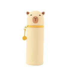 Capybara - Trousse silicone - 1 compartiment - beige