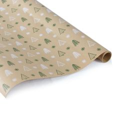 Rollo papel regalo Kraft reciclado Navidad 0.70x2M - Surtido