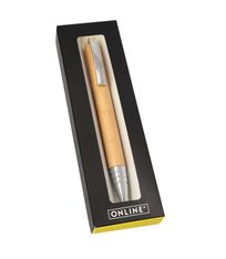 Online - Stylo Bille Vision Nature Maple Bois et Métal avec Boîte Cadeau