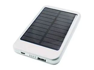 Waateck - Batterie externe / chargeur solaire - 6000 mAh - blanc